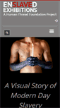 Mobile Screenshot of enslavedexhibitions.com